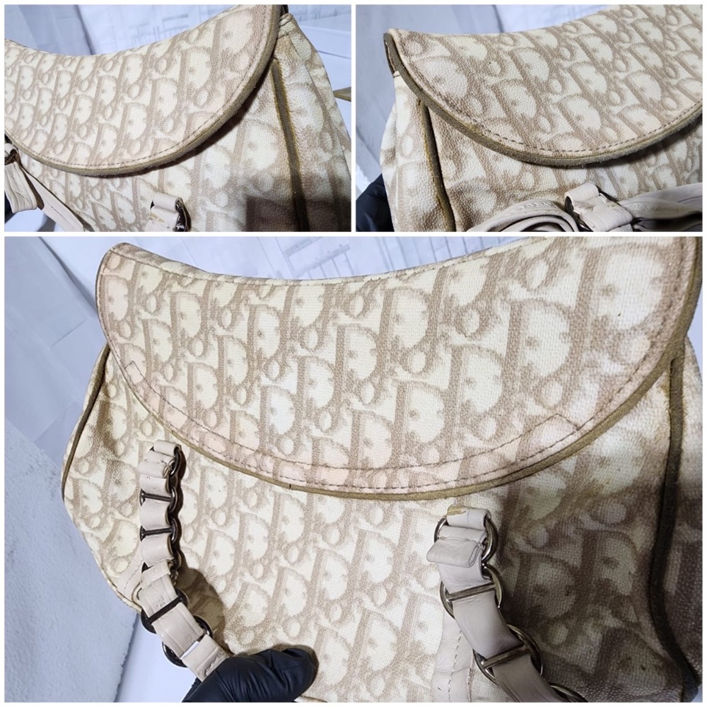 Authentic Christian Dior Diorissimo Romantique Bag Beige/Cream - Picture 12 of 16